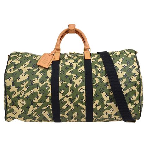 lv camouflage bag|louis vuitton duffle bag women's.